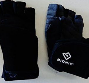 Bionic Mens Wrist Wrap Fitness Gloves